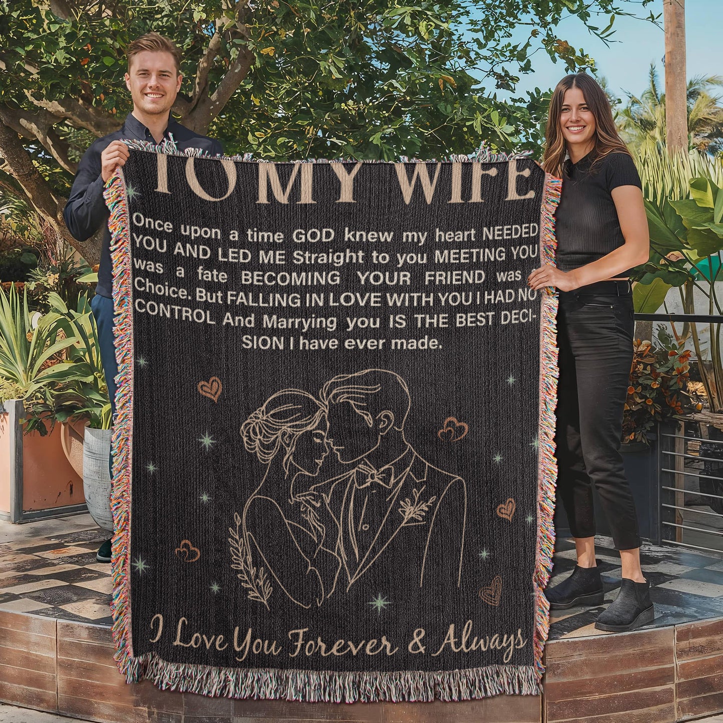 Heirloom Blanket - To My Wife