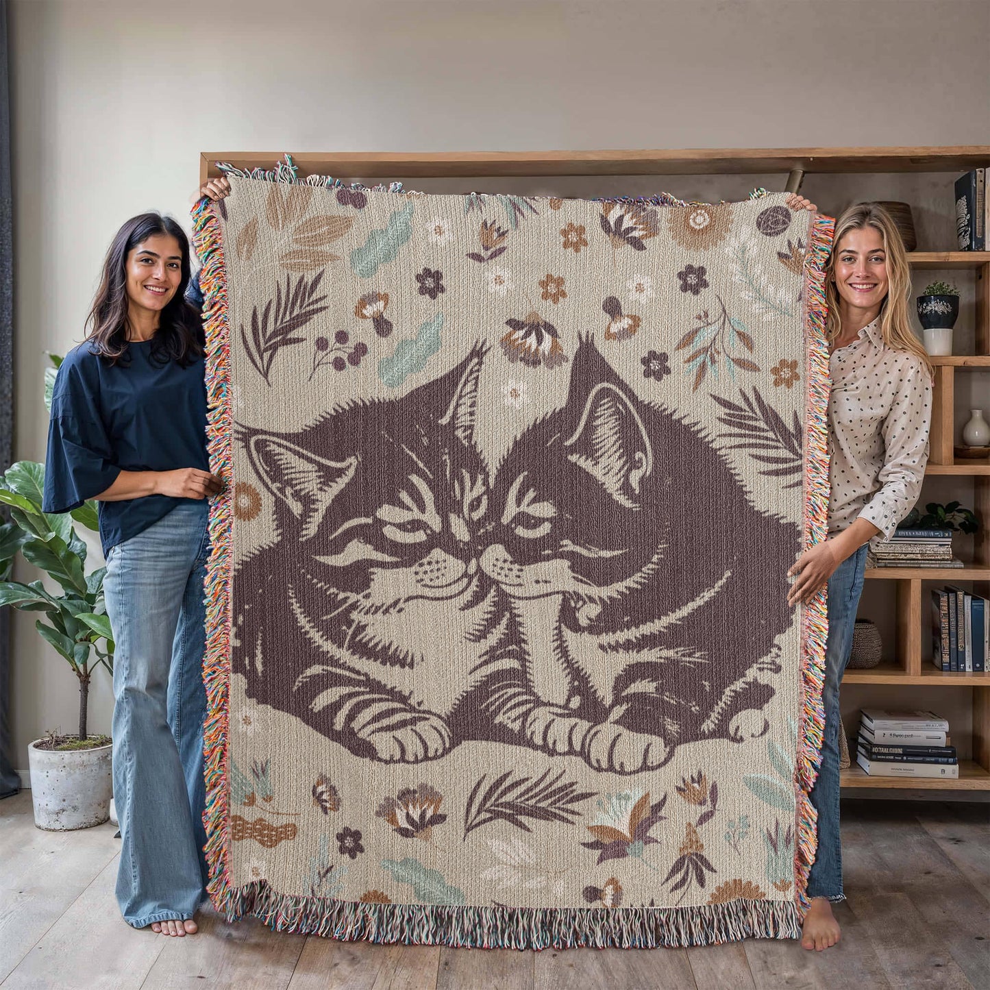 Heirloom Blanket - Cat Lovers
