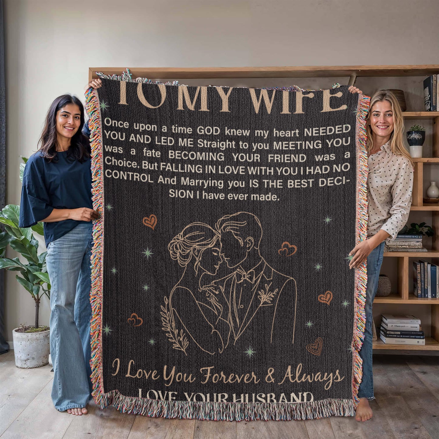 Heirloom Blanket - To My Wife