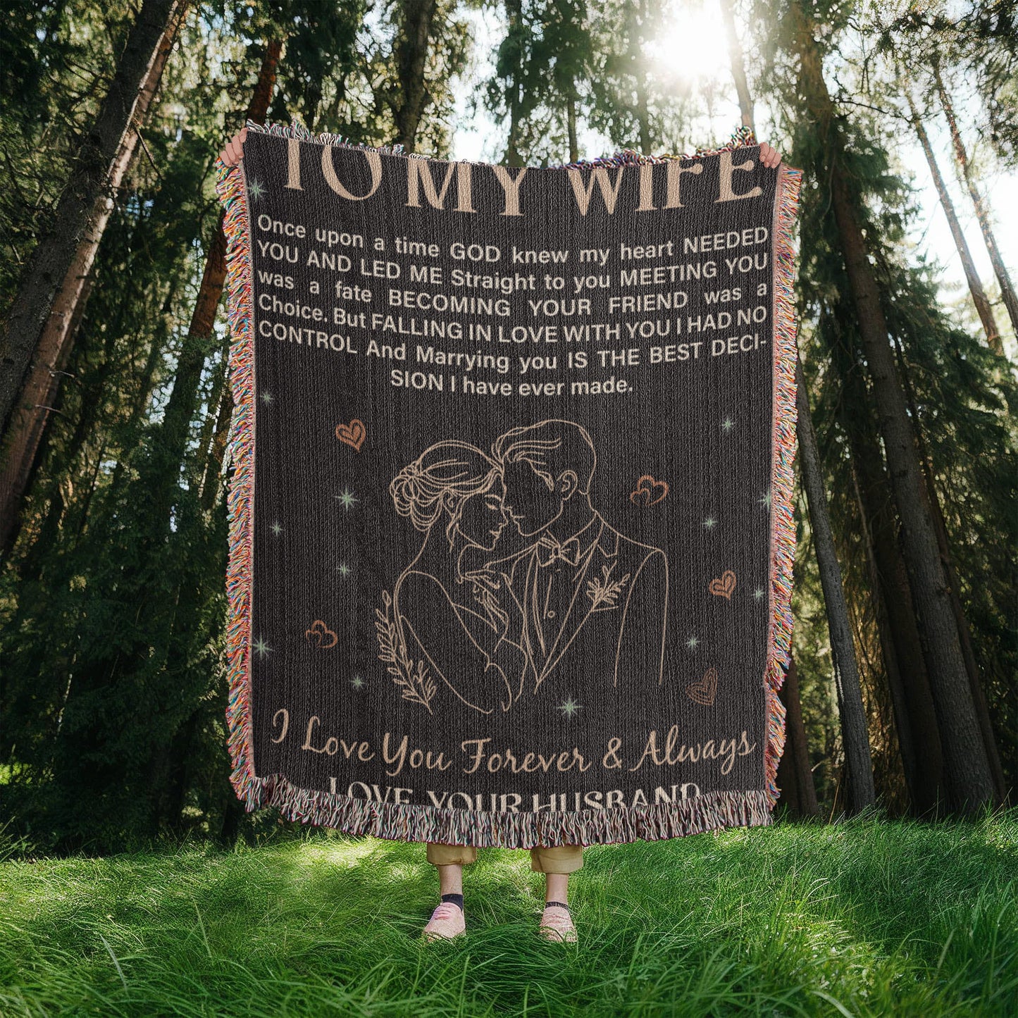 Heirloom Blanket - To My Wife