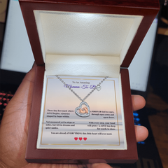 Baby Feet Heart Necklace - Momma-To-Be