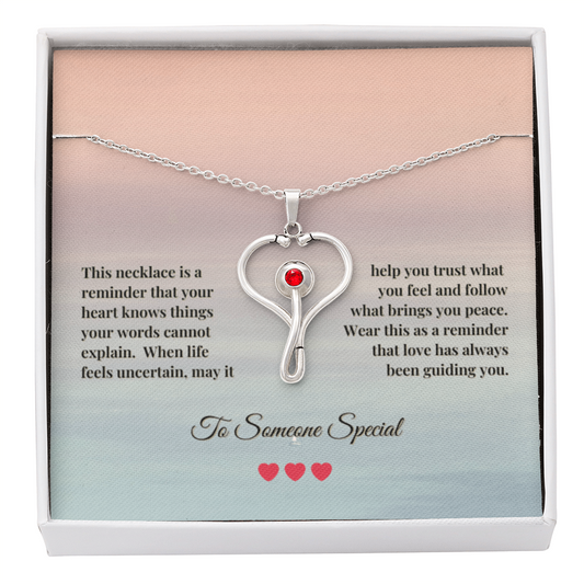 HeartScope Necklace - To Someone Special