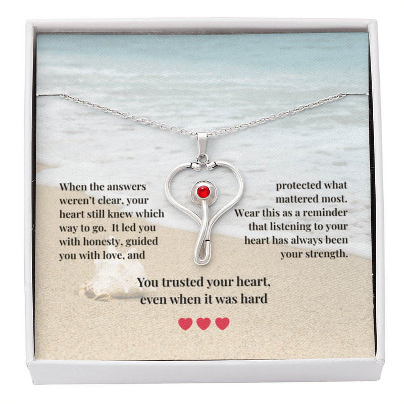 HeartScope Necklace | You Trusted Your Heart