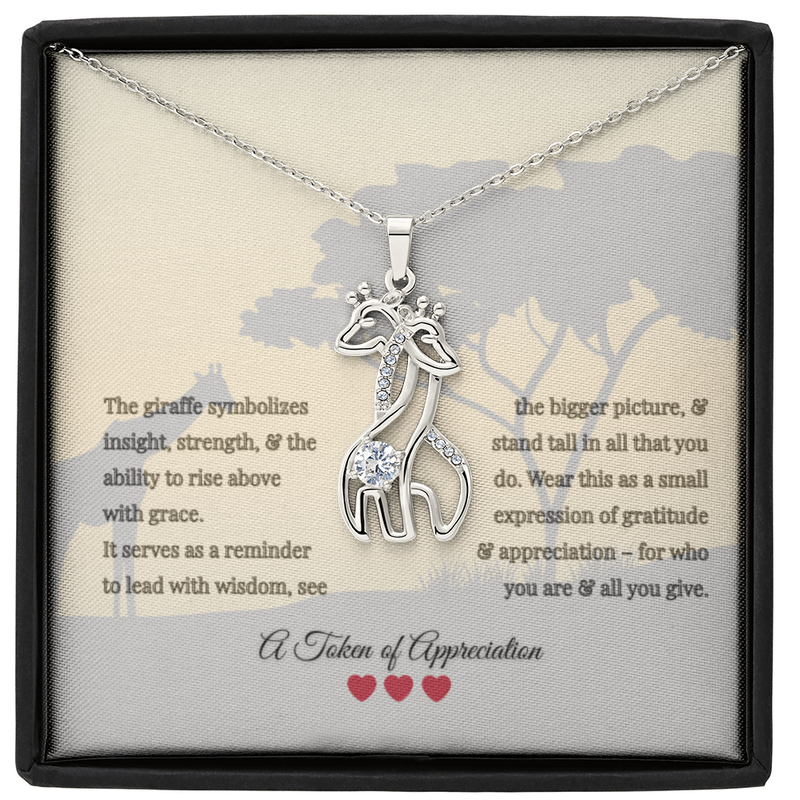 Giraffe Necklace | A Token of Appreciation