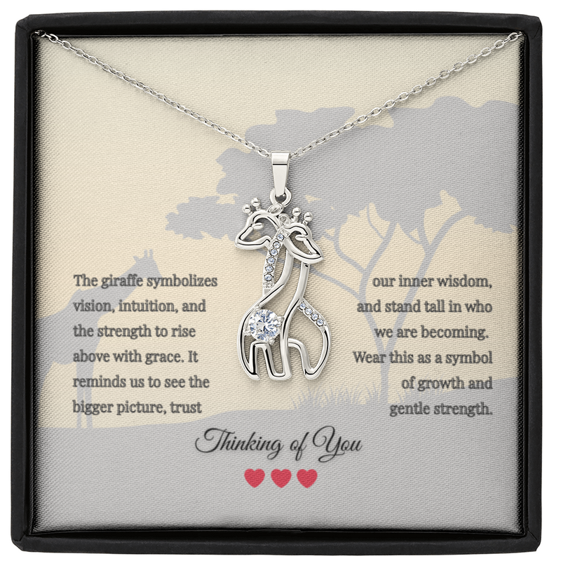Giraffe Necklace | Thinking of You