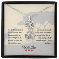 Giraffe Necklace | With Love