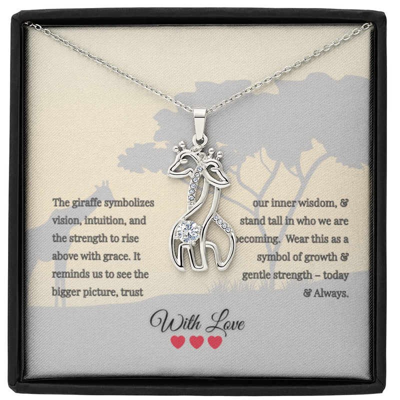 Giraffe Necklace | With Love