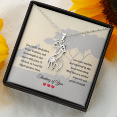 Giraffe Necklace | Thinking of You