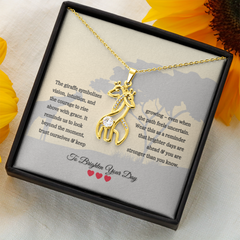Giraffe Necklace | To Brighten Your Day