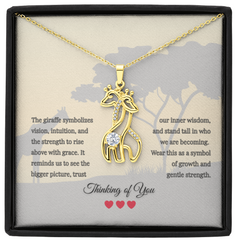 Giraffe Necklace | Thinking of You