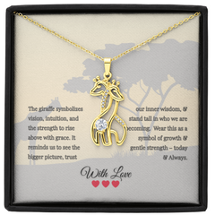 Giraffe Necklace | With Love