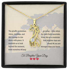 Giraffe Necklace | To Brighten Your Day