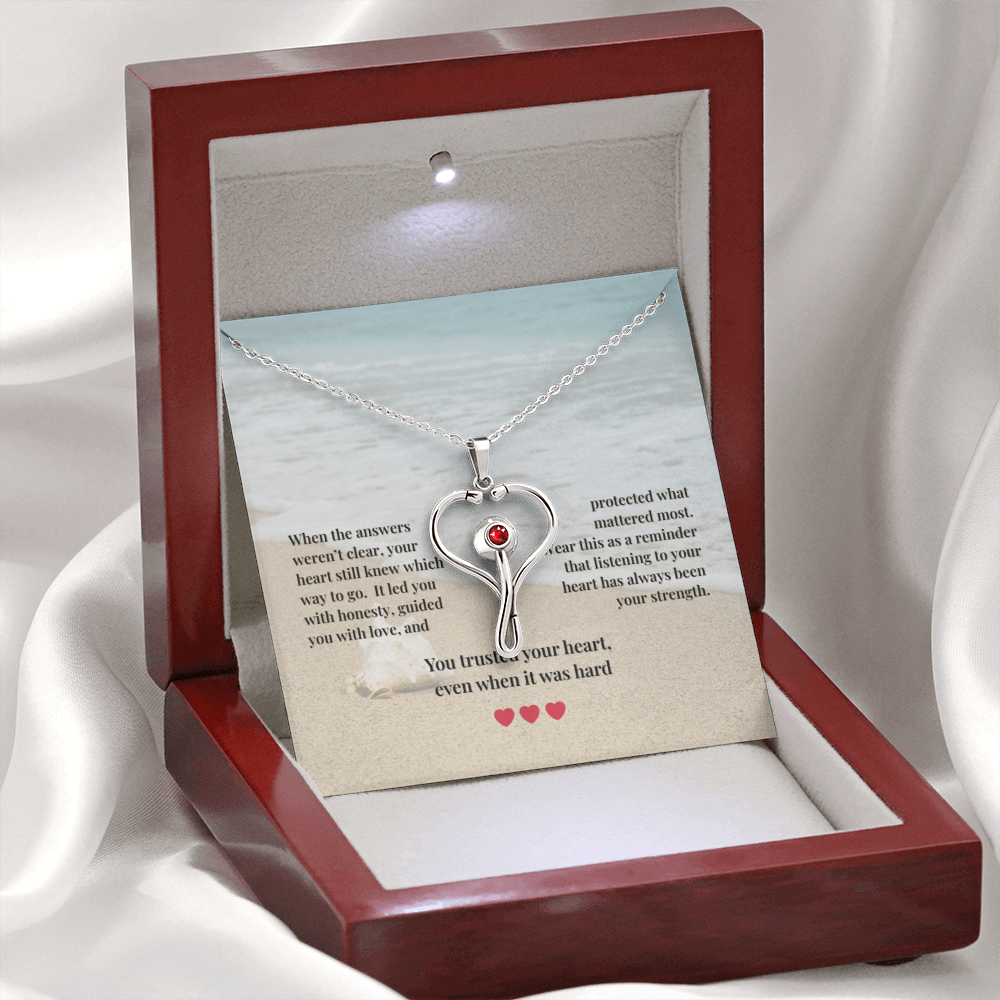 HeartScope Necklace | You Trusted Your Heart